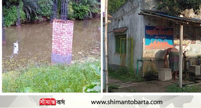 অর্থাভাবে থমকে আছে সখিপুর মোড় মসজিদের নির্মাণ কাজ