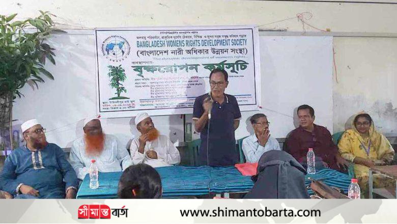 দেবহাটায় নারী অধিকার উন্নয়ন সোসাইটির বৃক্ষ রোপন কর্মসূচি