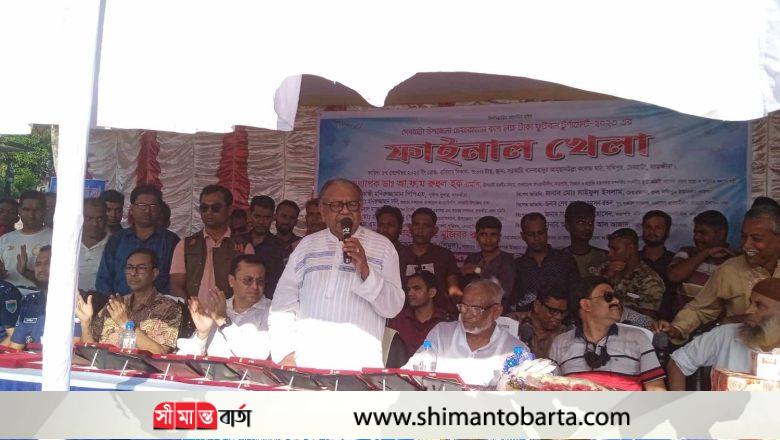 দেবহাটা লক্ষ টাকার চেয়ারম্যান কাপ ফুটবল টুর্নামেন্টের ফাইনালে ভাতশালা বিজয়ী