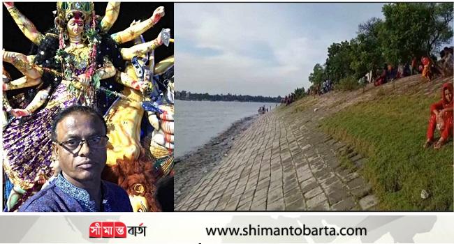 দেবহাটায় মিলনমেলা ছাড়াই সম্পন্ন হলো বিজয়া দশমী