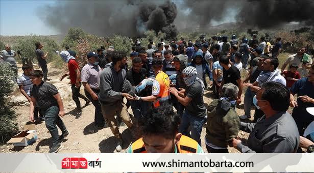 ফিলিস্তিনি মুসলমানদের মৃত্যুতে জুম্মার নামাজ শেষে দোয়া অনুষ্ঠিত