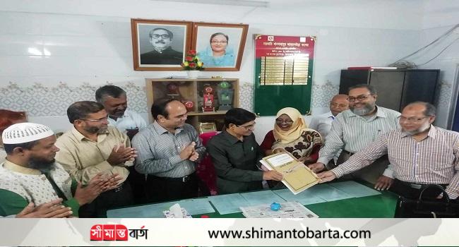 কেবিএ কলেজে নবাগত অধ্যক্ষের যোগদান