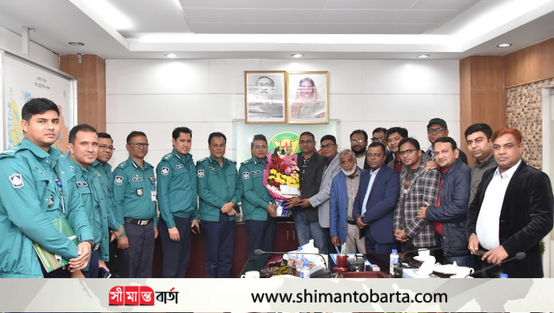 ডিএমপি কমিশনারের সাথে ক্র্যাবের নব-নির্বাচিত কমিটির সৌজন্য সাক্ষাৎ