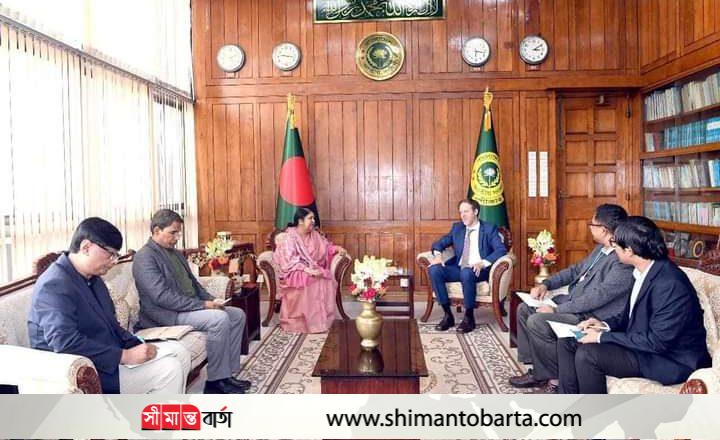 স্পীকারের সাথে বাংলাদেশে নিযুক্ত ইউএনডিপি’র আবাসিক প্রতিনিধির সৌজন্য সাক্ষাৎ