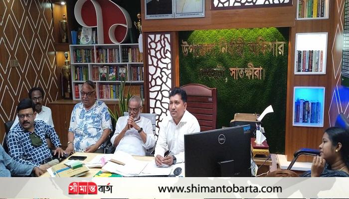 ঈদ ও পহেলা বৈশাখ উপলক্ষে দেবহাটা সার্বিক শৃঙ্খলা পরিস্থিতি পর্যালোচনা