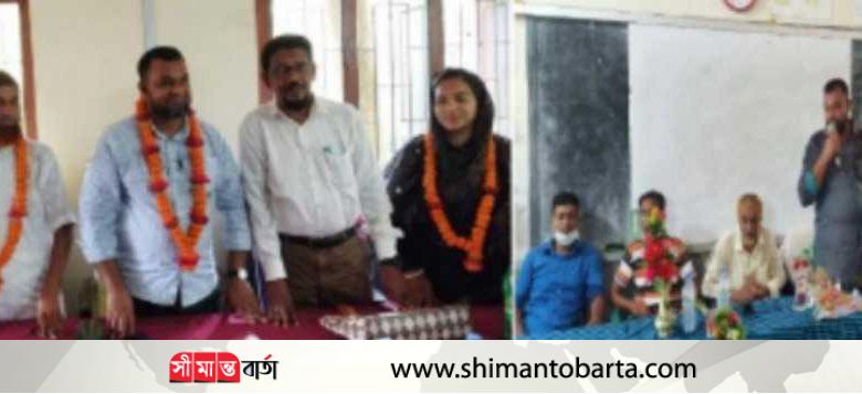 দেবহাটা উপজেলা চেয়ারম্যানকে সম্বর্ধনা প্রদান